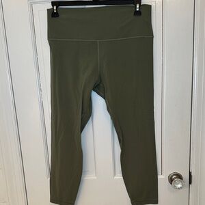 lululemon athletica Eucalyptus Green Align Leggings size 14 EUC